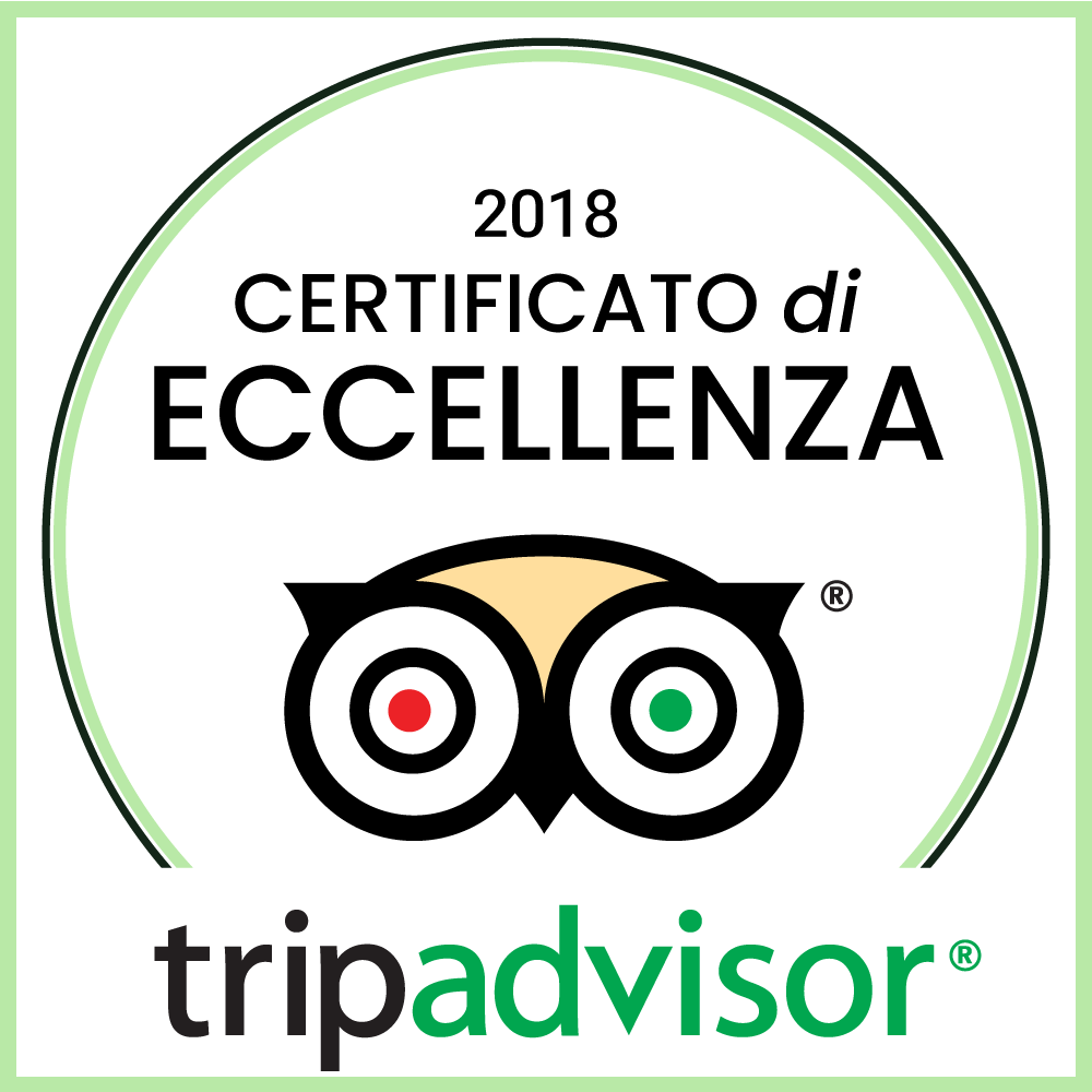 Certificato Tripadvisor 2018